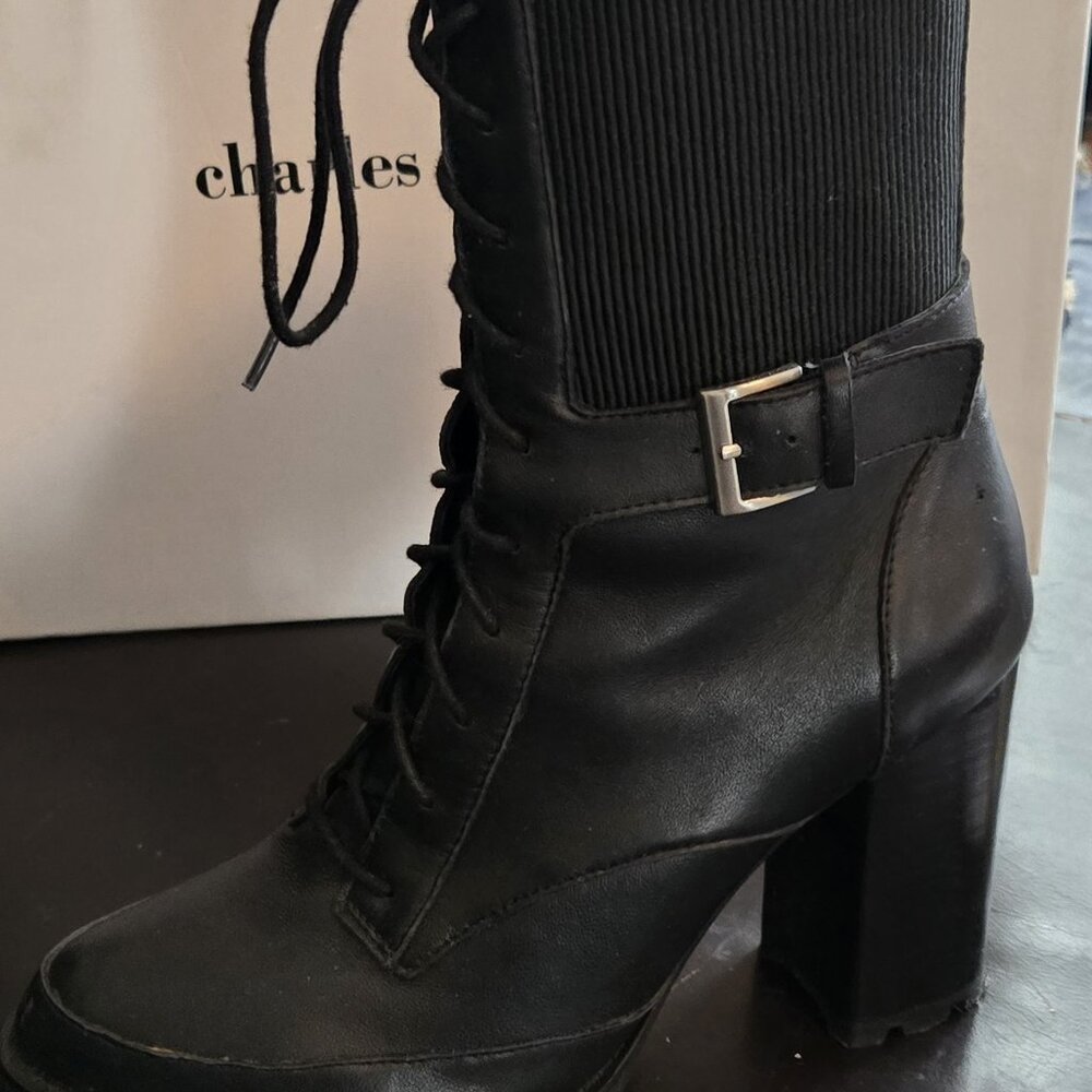 Charles David Govern High Heel Booties size 8M